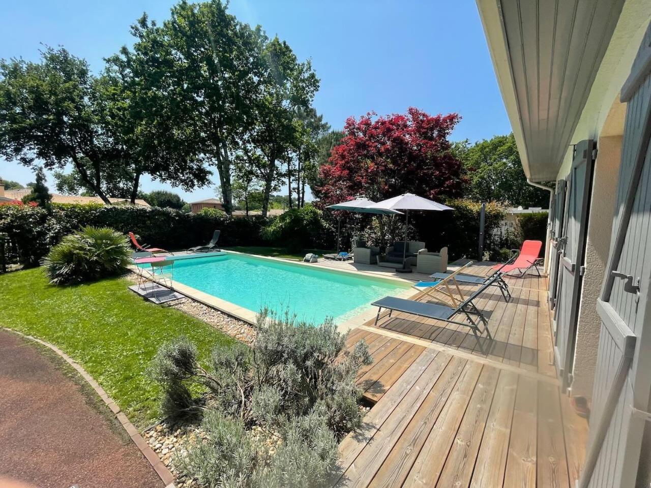 Villa Avec Piscine Andernos Les Bains 외부 사진